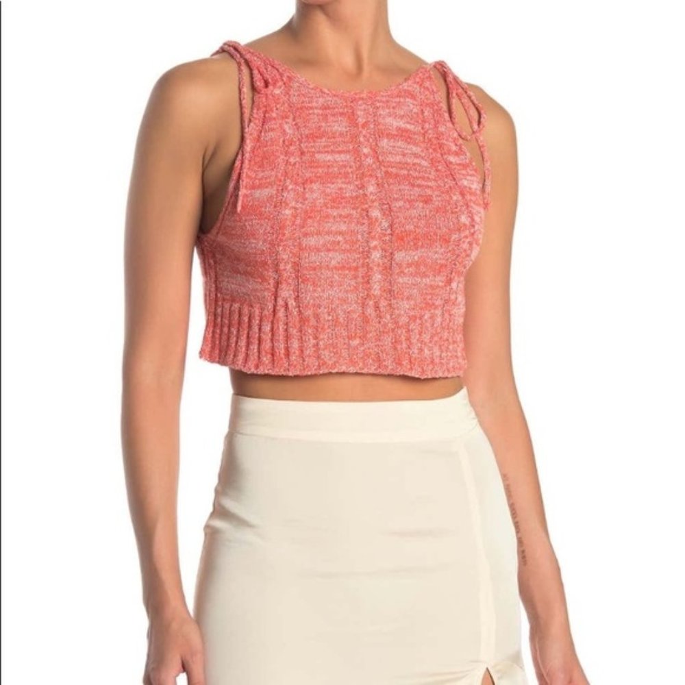 Free People Bombshell Crop Top Tank Large